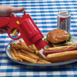 Tasty Ammunition. Condiment Dispenser Gun