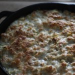 Cast Iron Artichoke Dip