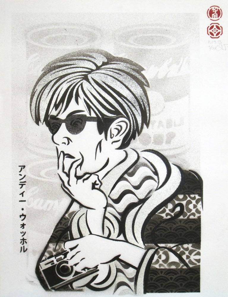 Andy Warhol. (Courtesy of Wakuda.)