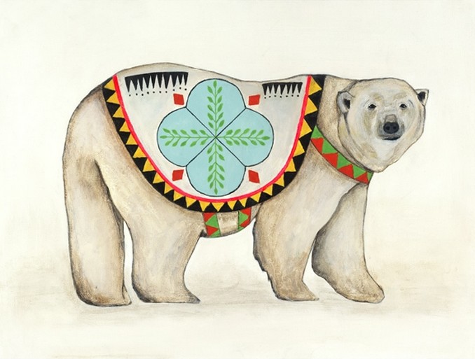 Polar Bear. | Lisa Congdon.