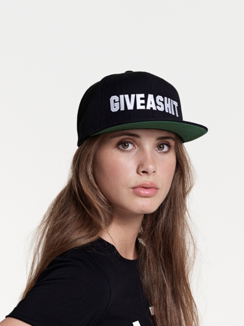 "GiveAShit" Fitted Cap. | A Question Of.